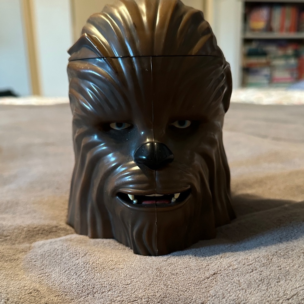 Disney Parks Star Wars Chewbacca Flip Top Mug